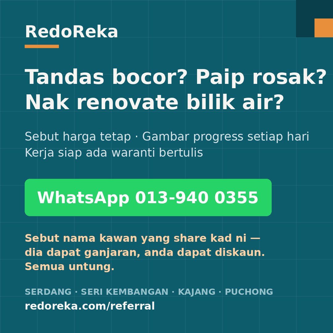 RedoReka referral card